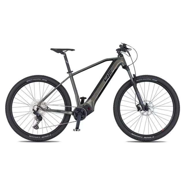Górski rower elektryczny 4EVER Exstream PRO 820Wh 29" ∙ zasięg 160 km ∙ silnik Brose S-Mag 90 Nm ∙ akumulator 820 Wh - szary diament/srebrny