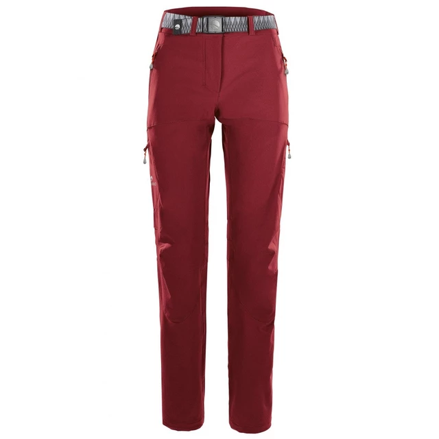 Damskie spodnie całoroczne Ferrino Hervey Winter Pants Woman New - Iron Brown - Bordeaux