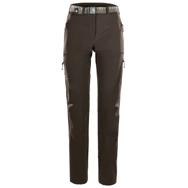 Damskie spodnie całoroczne Ferrino Hervey Winter Pants Woman New - Iron Brown - Iron Brown