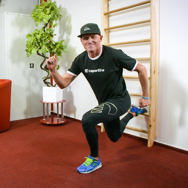 Drabinka gimnastyczna inSPORTline Shapemar 220x90 cm ∙ 12 szczebli ∙ nośność 130 kg ∙ drewno bukowe ∙ podwójnie lakierowana