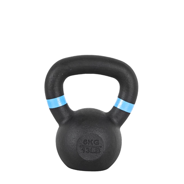 Hantle żeliwne inSPORTline Ketlebel Powder 4-20 kg powłoka proszkowa ∙ ergonomiczny uchwyt