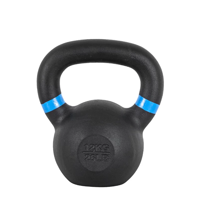 Hantle żeliwne inSPORTline Ketlebel Powder 4-20 kg powłoka proszkowa ∙ ergonomiczny uchwyt