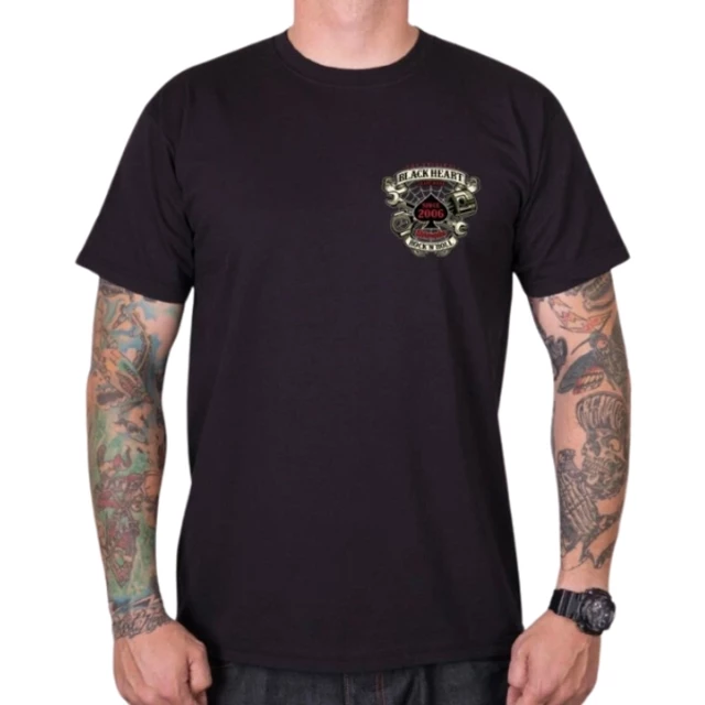 T-shirt koszulka męska BLACK HEART Liberty