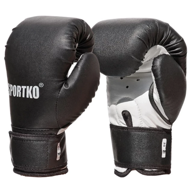 Rękawice bokserskie SportKO PD2 - Niebieski - Czarny