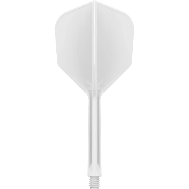 Nasadki z piórkami do lotek Target K-Flex No6 Short 3 szt. - Czarny - Biały