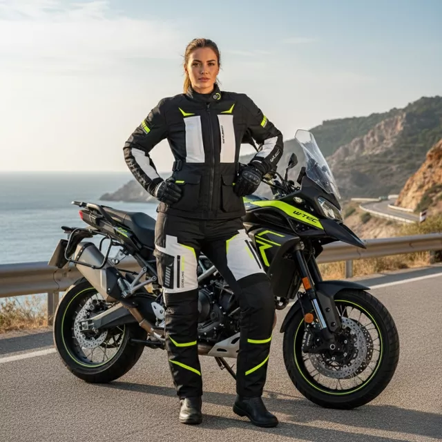 Damska kurtka motocyklowa W-TEC Warao Lady ∙ ochraniacze ce ∙ wentylacja airvent ∙ wypinana podpinka ∙ elementy odblaskowe