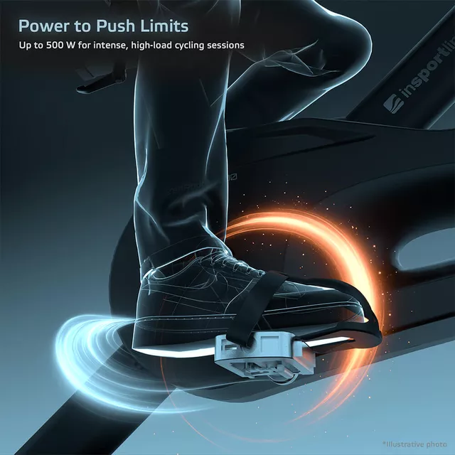 Rower spinningowy inSPORTline ZenRoute 1200 ∙ 22 kg koło zamachowe ∙ nośność 150 kg ∙ 32 poziomy obciążenia ∙ ekran 10,1" z Netflix