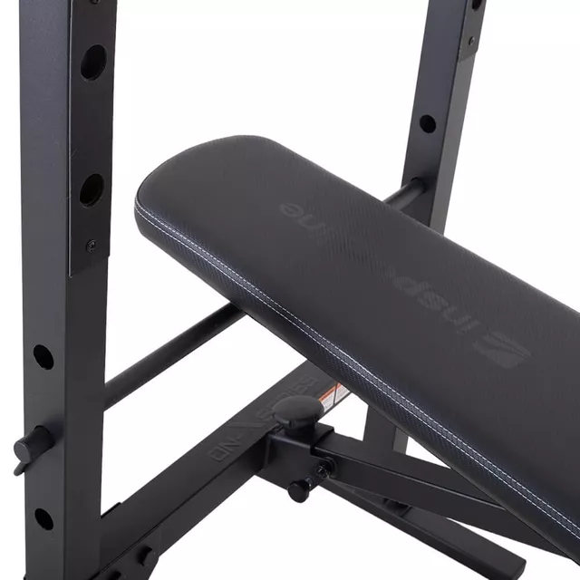 Ławka wielofunkcyjna ze stojakiem inSPORTline ON-X B20 ∙ 230 kg nośności ∙ 4 pozycje oparcia