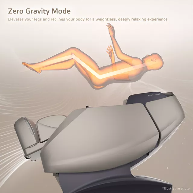 Fotel masujący inSPORTline Balsadena ∙ masaż 4D, powietrzny ∙ ogrzewanie ∙ Bluetooth ∙ Zero Gravity ∙ Zero Space - Beżowy