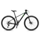 Rower górski młodzieżowy 4EVER Dark Sport 29" ∙ 12 biegów Shimano Deore ∙ amortyzowany widelec ∙ hamulce hydrauliczne tarczowe - perłowy czarny/zielony