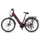 Miejski rower elektryczny inSPORTline ISL Eclion 648 Wh 28" - model 2026 ∙ bateria 648 Wh ∙ zasięg do 120 km ∙ amortyzowany widelec ∙ nośność 120 kg - Deep Coffee