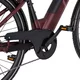 Miejski rower elektryczny inSPORTline ISL Eclion 648 Wh 28" - model 2026 ∙ bateria 648 Wh ∙ zasięg do 120 km ∙ amortyzowany widelec ∙ nośność 120 kg - Deep Coffee
