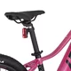 Młodzieżowy rower elektryczny inSPORTline ISL Savager 24" ∙ bateria 360 Wh ∙ zasięg do 70 km ∙ silnik bafang ∙ hamulce hydrauliczne - Różowy rumieniec