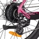 Młodzieżowy rower elektryczny inSPORTline ISL Savager 24" ∙ bateria 360 Wh ∙ zasięg do 70 km ∙ silnik bafang ∙ hamulce hydrauliczne - Różowy rumieniec
