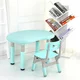 Stolik dziecięcy regulowany z krzesłem inSPORTline Kucerino ∙ ergonomia ∙ antypoślizgowy ∙ lekki ∙ pastelowy design ∙ nośność 40 kg - Różowy