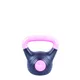 Hantle kettlebell inSPORTline Vin-Bell Dark 1-20 kg ∙ powłoka winylowa ∙ gumowe podkładki ∙ stabilna podstawa