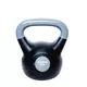 Hantle kettlebell inSPORTline Vin-Bell Dark 1-20 kg ∙ powłoka winylowa ∙ gumowe podkładki ∙ stabilna podstawa