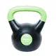 Hantle kettlebell inSPORTline Vin-Bell Dark 1-20 kg ∙ powłoka winylowa ∙ gumowe podkładki ∙ stabilna podstawa