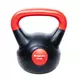 Hantle kettlebell inSPORTline Vin-Bell Dark 1-20 kg ∙ powłoka winylowa ∙ gumowe podkładki ∙ stabilna podstawa