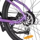 Młodzieżowy rower elektryczny inSPORTline ISL Atezion 374 Wh 26" - model 2026 ∙ bateria 374 Wh ∙ zasięg do 70 km ∙ hamulce hydrauliczne - Brzoskwiniowy beż