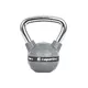 Hantle gumowane inSPORTline Ketlebel PU 2-20 kg ∙ powłoka poliuretanowa ∙ chromowany uchwyt ∙ płaska podstawa