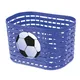 Koszyk dziecięcy przedni plastikowy M-Wave P Children's Basket - Czerwony - Niebieski