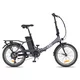 Składany rower elektryczny inSPORTline ISL Felior 468 Wh 20" - model 2026 ∙ składak ∙ bateria 468 Wh ∙ zasięg do 100 km ∙ nośność 125 kg - Titanium Grey (szary)