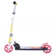 Hulajnoga składana WORKER Cirky ∙ niebieska ∙ świecące koła LED ∙ nośność 50 kg ∙ regulowana kierownica 68-88 cm - Niebieski