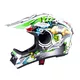 Kask downhillowy W-TEC FS-605 Allride ∙ full face ∙ do roweru i moto ∙ waga 940 g ∙ 13 otworów wentylacyjnych ∙ skorupa ABS ∙ regulowany - Cartoon
