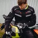Rękawice motocyklowe skórzane W-TEC Radoon - Czarny