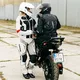 Kask motocyklowy szczękowy W-TEC Vexamo z blendą - Biały