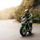Męska skórzana kurtka motocyklowa W-TEC Velocity - Czarny-fluo