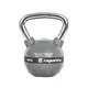 Hantle gumowane inSPORTline Ketlebel PU 2-20 kg ∙ powłoka poliuretanowa ∙ chromowany uchwyt ∙ płaska podstawa