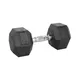 Hantle sześciokątne inSPORTline Hexsteel 2-40 kg ∙ antypoślizgowe uchwyty ∙ gumowana powłoka