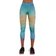 Damskie legginsy sportowe BAS BLACK Wave 70 - Kolorowy - Kolorowy