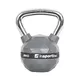 Hantle gumowane inSPORTline Ketlebel PU 2-20 kg ∙ powłoka poliuretanowa ∙ chromowany uchwyt ∙ płaska podstawa