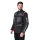 Męska kurtka motocyklowa W-TEC Burdys Evo - Czarno-szaro-czerwony