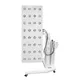 Panel LED do terapii światłem inSPORTline Supetar ∙ 300 diod RED + NIR ∙ timer i pilot ∙ montaż ścienny/stojak - Czarny