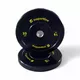 Obciążenie gumowe inSPORTline Bumper Plate Lite 15 kg ∙ żeliwo chromowane ∙ otwór olimpijski 50 mm ∙ odporne na uderzenia ∙ gumowane