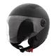 Kask motocyklowy otwarty W-TEC Baraldo - Czarny matowy - Czarny matowy