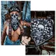 Chusta szal na szyję bandana W-TEC Black Heart Bandest