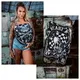 Chusta szal na szyję bandana W-TEC Black Heart Bandest