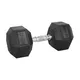 Hantle sześciokątne inSPORTline Hexsteel 2-40 kg ∙ antypoślizgowe uchwyty ∙ gumowana powłoka