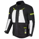 Kurtka motocyklowa W-TEC Warao ∙ wodoodporna ∙ oddychająca ∙ ochraniacze ce ∙ kieszenie wielofunkcyjne ∙ odblaski - Czarny-fluo