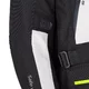 Kurtka motocyklowa W-TEC Warao ∙ wodoodporna ∙ oddychająca ∙ ochraniacze ce ∙ kieszenie wielofunkcyjne ∙ odblaski - Czarny-fluo