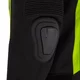 Męska kurtka motocyklowa W-TEC Tonkawo ∙ wypinana podpinka ∙ ochraniacze CE ∙ slidery karbonowe ∙ garb aerodynamiczny ∙ wodoodporna - Czarny-fluo