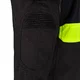 Dziecięca kurtka motocyklowa W-TEC Pinapoco ∙ wyjmowane ochraniacze ∙ regulacja rozmiaru ∙ wiatro-wodoodporna ∙ wentylacja - Czarny-fluo