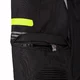 Dziecięca kurtka motocyklowa W-TEC Pinapoco ∙ wyjmowane ochraniacze ∙ regulacja rozmiaru ∙ wiatro-wodoodporna ∙ wentylacja - Czarny-fluo