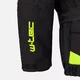 Dziecięca kurtka motocyklowa W-TEC Pinapoco ∙ wyjmowane ochraniacze ∙ regulacja rozmiaru ∙ wiatro-wodoodporna ∙ wentylacja - Czarny-fluo