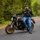 Buty motocyklowe męskie W-TEC Milwook ∙ skóra zamszowa ∙ membrana wodoodporna ∙ ochrona kostek ∙ oddychające - Szaro-czarny